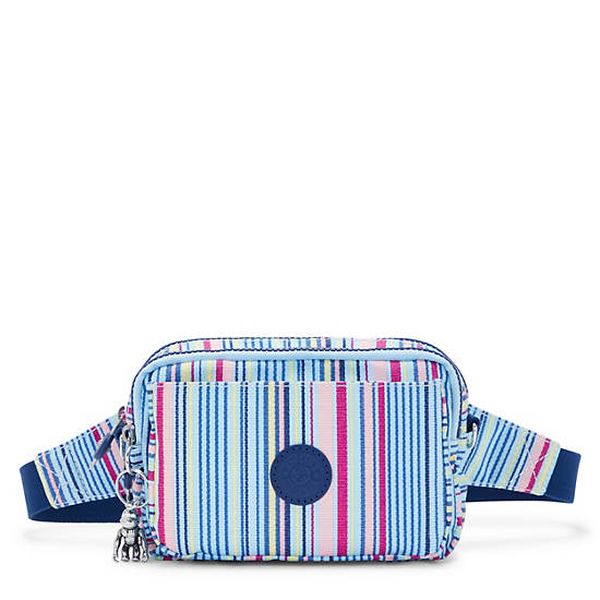 Kipling Abanu Multi Printed Convertible Çapraz Askılı Çanta Mavi Renkli | TR 2183NW